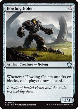 Howling Golem (54) [GN2] - MTG Single
