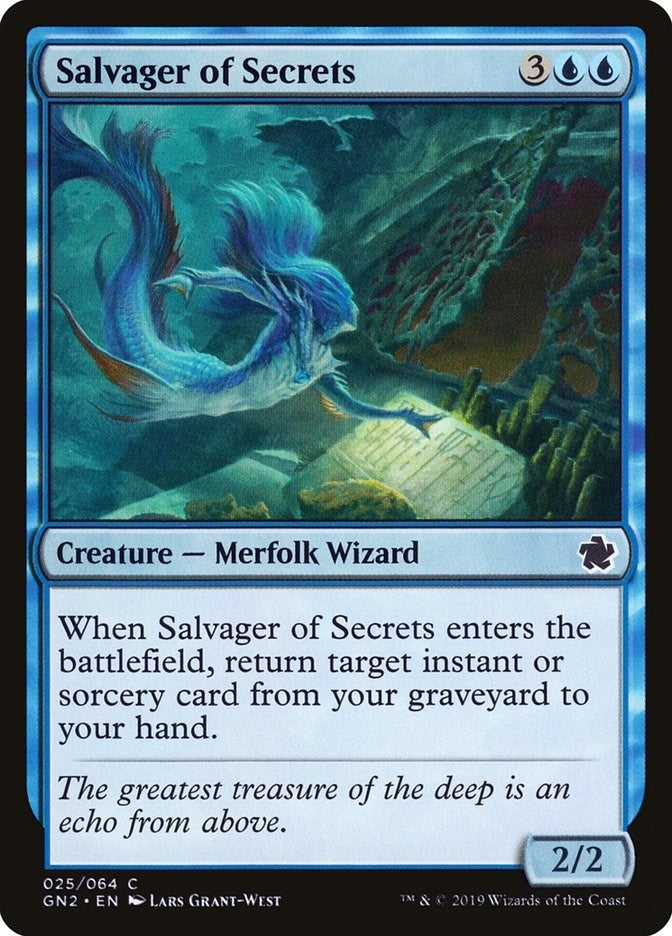Salvager of Secrets (25) [GN2] - MTG Single