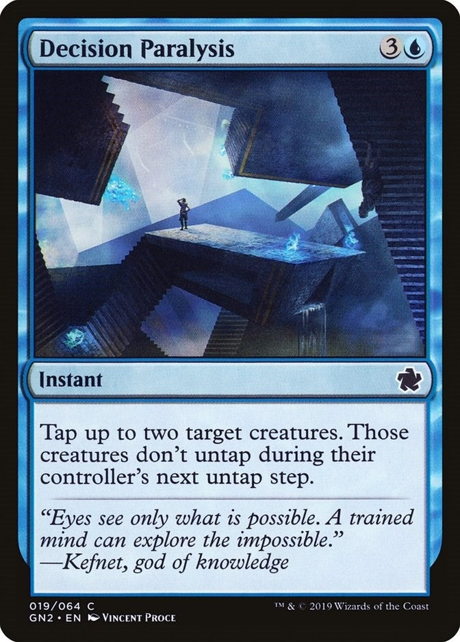 Decision Paralysis (19) [GN2] - MTG Single