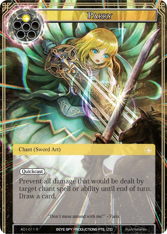 Parry (1011) [AO1] - Force of Will Single