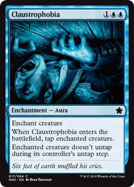 Claustrophobia (17) [GN2] - MTG Single