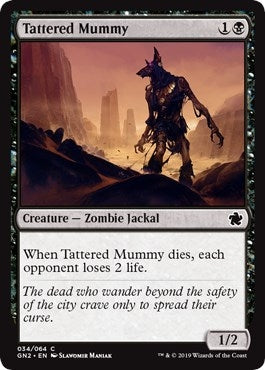 Tattered Mummy (34) [GN2] - MTG Single