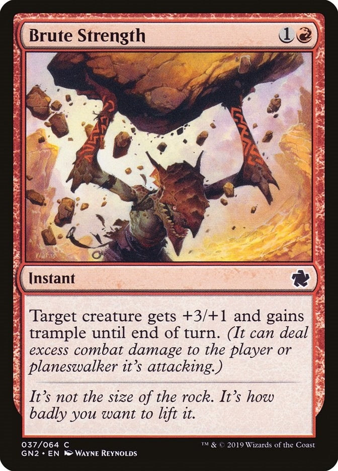 Brute Strength (37) [GN2] - MTG Single