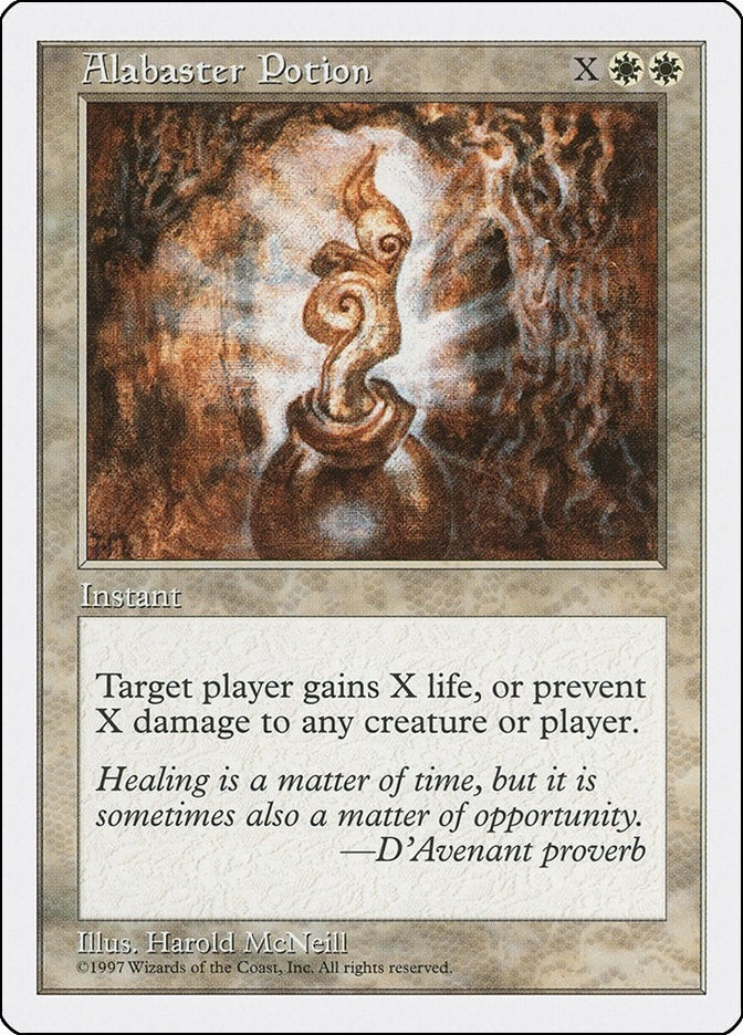 Alabaster Potion [5ED] - MTG Single