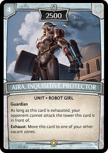 AIRA Inquisitive Protector (2) [REV] - Argent Saga TCG Single