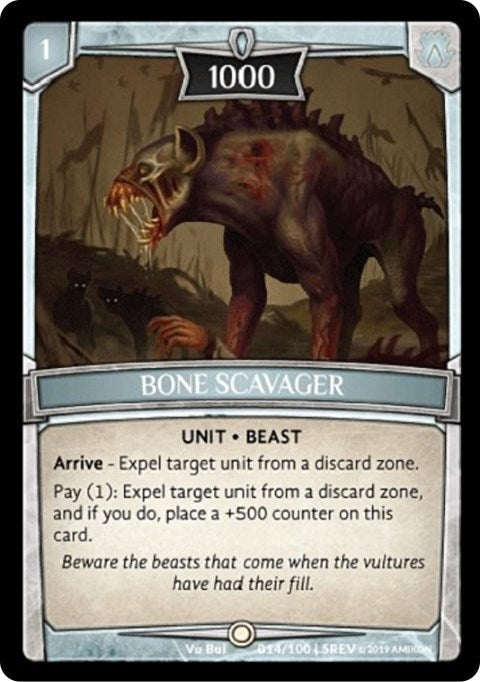 Bone Scavager (14) [REV] - Argent Saga TCG Single