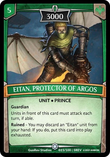 Eitan Protector of Argos (23) [REV] - Argent Saga TCG Single
