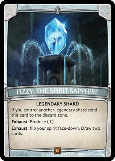 Fizzy the Spirit Sapphire (27) [REV] - Argent Saga TCG Single