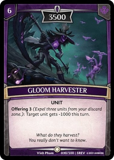 Gloom Harvester (30) [REV] - Argent Saga TCG Single
