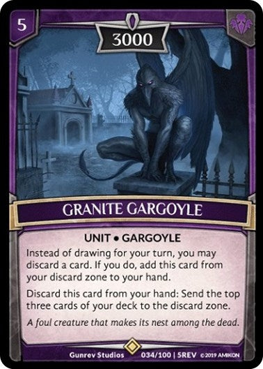 Granite Gargoyle (34) [REV] - Argent Saga TCG Single