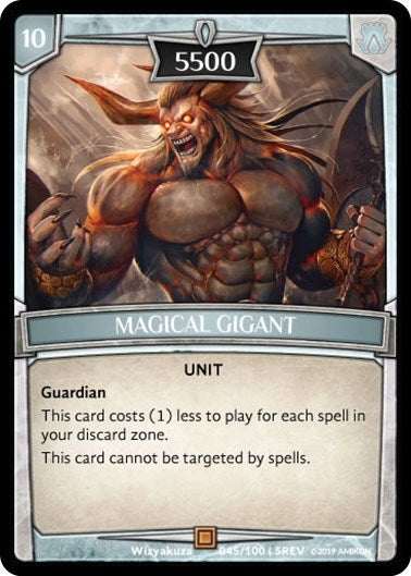 Magical Gigant (45) [REV] - Argent Saga TCG Single