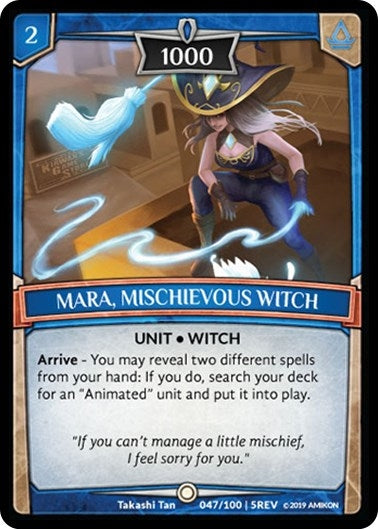 Mara Mischievous Witch (47) [REV] - Argent Saga TCG Single