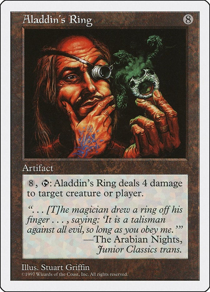 Aladdin’s Ring [5ED] - MTG Single