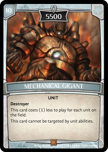 Mechanical Gigant (50) [REV] - Argent Saga TCG Single