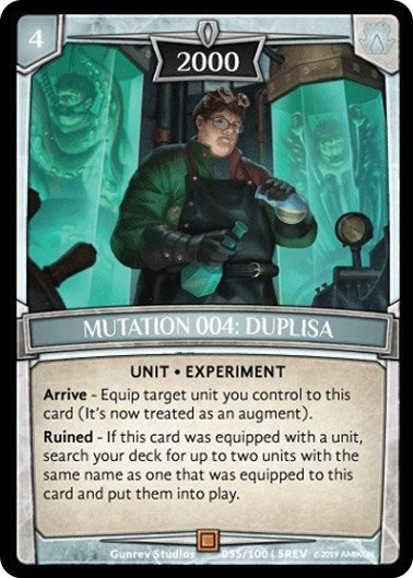 Mutation 004: Duplisa (55) [REV] - Argent Saga TCG Single