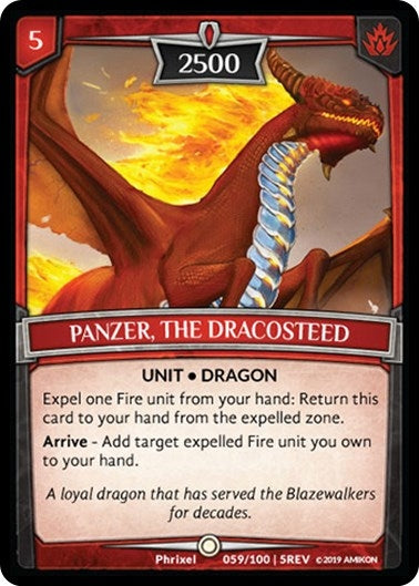 Panzer the Dracosteed (59) [REV] - Argent Saga TCG Single