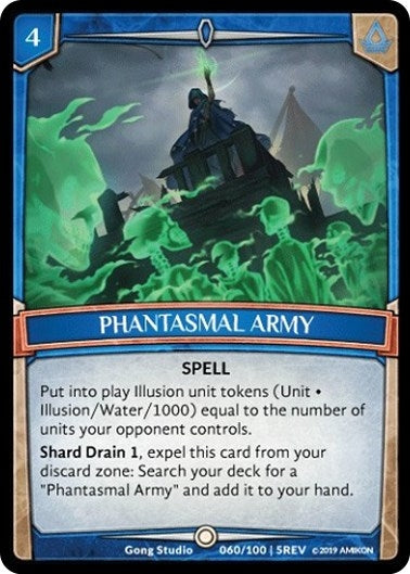 Phantasmal Army (60) [REV] - Argent Saga TCG Single