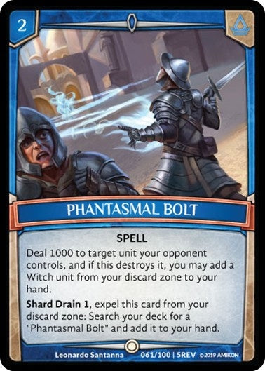 Phantasmal Bolt (61) [REV] - Argent Saga TCG Single