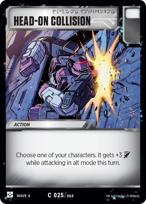 Head-On Collision (25) [WCS2] - Transformers TCG Single