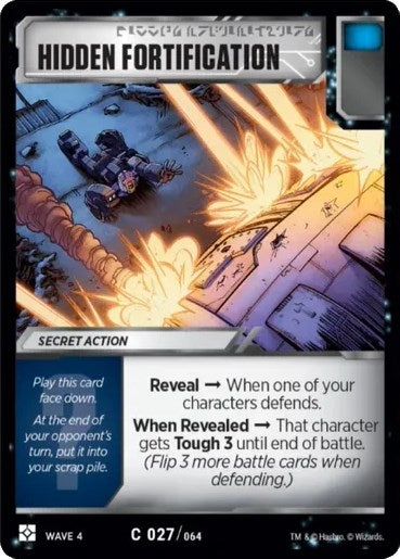 Hidden Fortification (27) [WCS2] - Transformers TCG Single