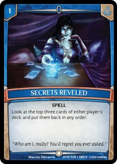 Secrets Reveled (74) [REV] - Argent Saga TCG Single