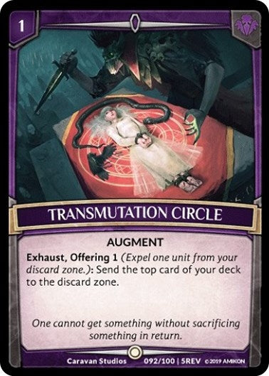 Transmutation Circle (92) [REV] - Argent Saga TCG Single
