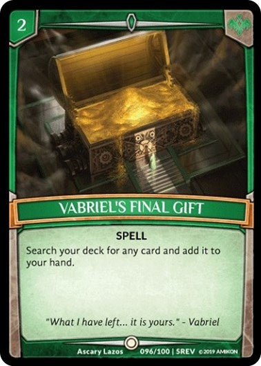 Vabriel’s Final Gift (96) [REV] - Argent Saga TCG Single