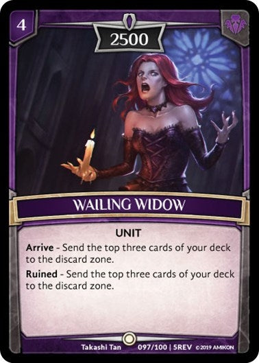Wailing Widow (97) [REV] - Argent Saga TCG Single