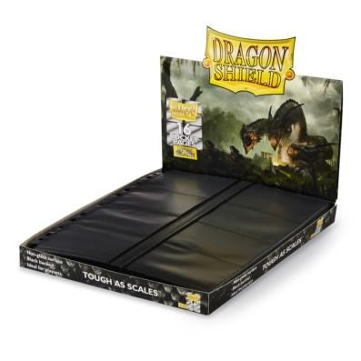 Dragon Shield Non-Glare Double Sided Center-Loaded 16-Pocket Pages - Clear (50-Pack) [DSPP] - Protective Pages Sealed