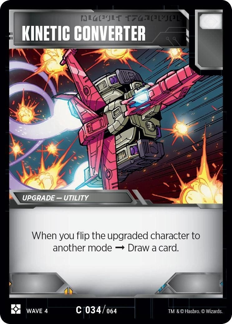 Kinetic Converter (34) [WCS2] - Transformers TCG Single