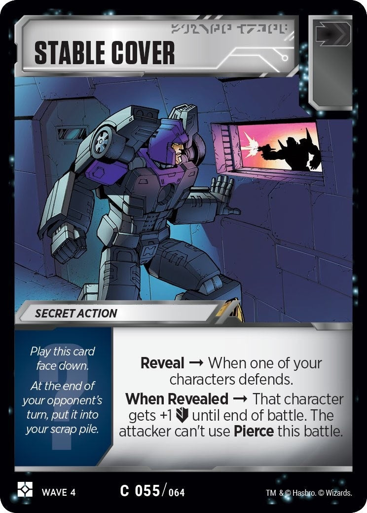 Stable Cover (55) [WCS2] - Transformers TCG Single