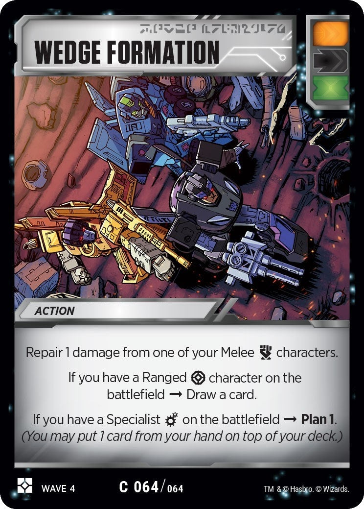 Wedge Formation (64) [WCS2] - Transformers TCG Single