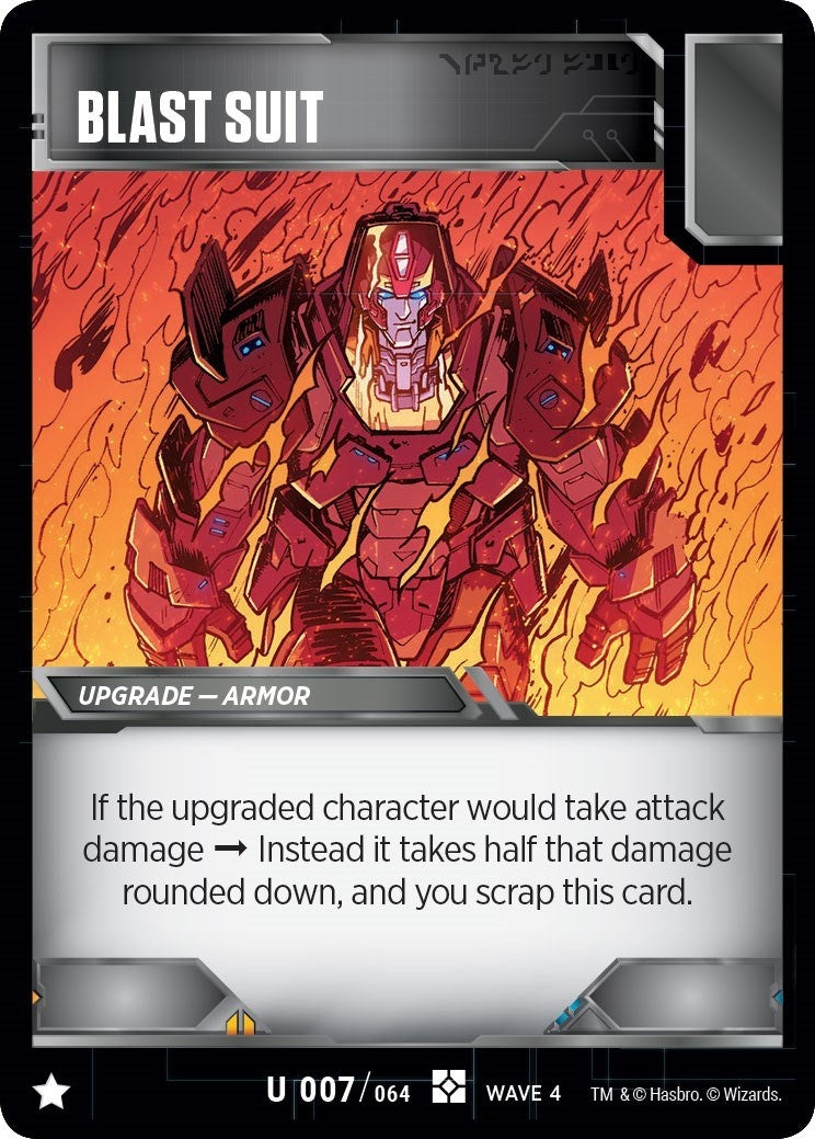 Blast Suit (7) [WCS2] - Transformers TCG Single