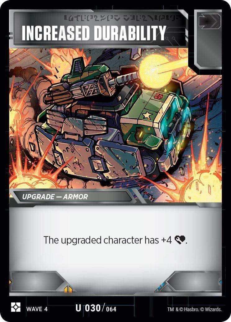 Increased Durability (30) [WCS2] - Transformers TCG Single
