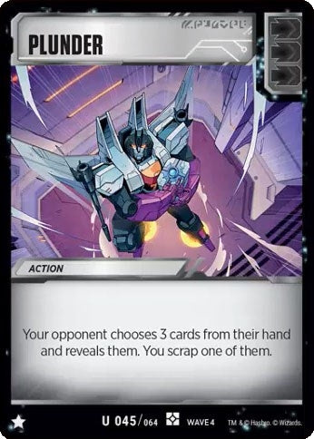 Plunder (45) [WCS2] - Transformers TCG Single