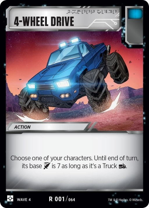 4-Wheel Drive (1) [WCS2] - Transformers TCG Single
