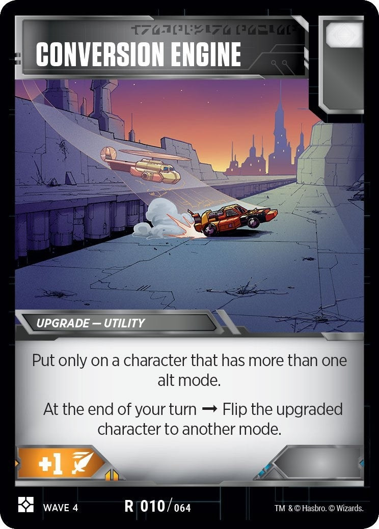 Conversion Engine (10) [WCS2] - Transformers TCG Single