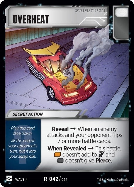 Overheat (42) [WCS2] - Transformers TCG Single