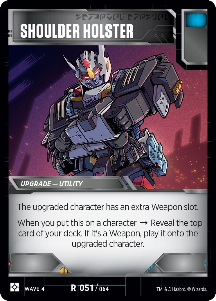 Shoulder Holster (51) [WCS2] - Transformers TCG Single