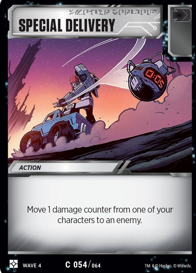 Special Delivery (54) [WCS2] - Transformers TCG Single
