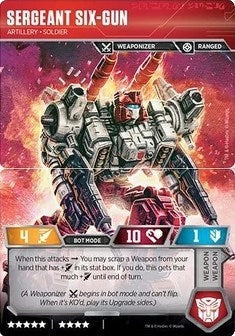 MTX-M2 Anti-Gravity Cannon (Sergeant Six-Gun Upgrade) (9) [WCS2] - Transformers TCG Single