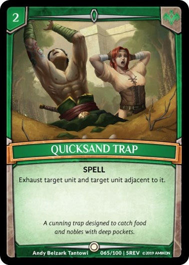 Quicksand Trap (65) [REV] - Argent Saga TCG Single