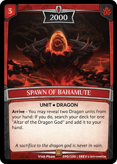 Spawn of Bahamute (90) [REV] - Argent Saga TCG Single