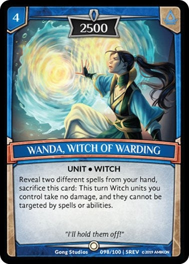 Wanda Witch of Warding (98) [REV] - Argent Saga TCG Single