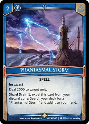 Phantasmal Storm (63) [REV] - Argent Saga TCG Single