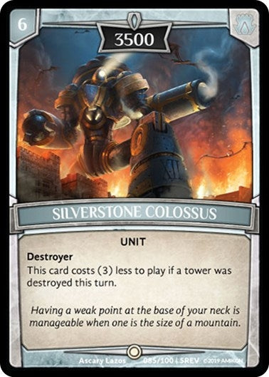 Silverstone Colossus (85) [REV] - Argent Saga TCG Single