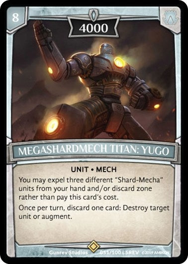 Megashardmech Titan: Yugo (51) [REV] - Argent Saga TCG Single