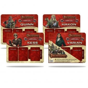 Pathfinder Adventure Card Game: Curse of the Crimson Throne Expansion Mini Mat (4-Pack) - Playmats Sealed