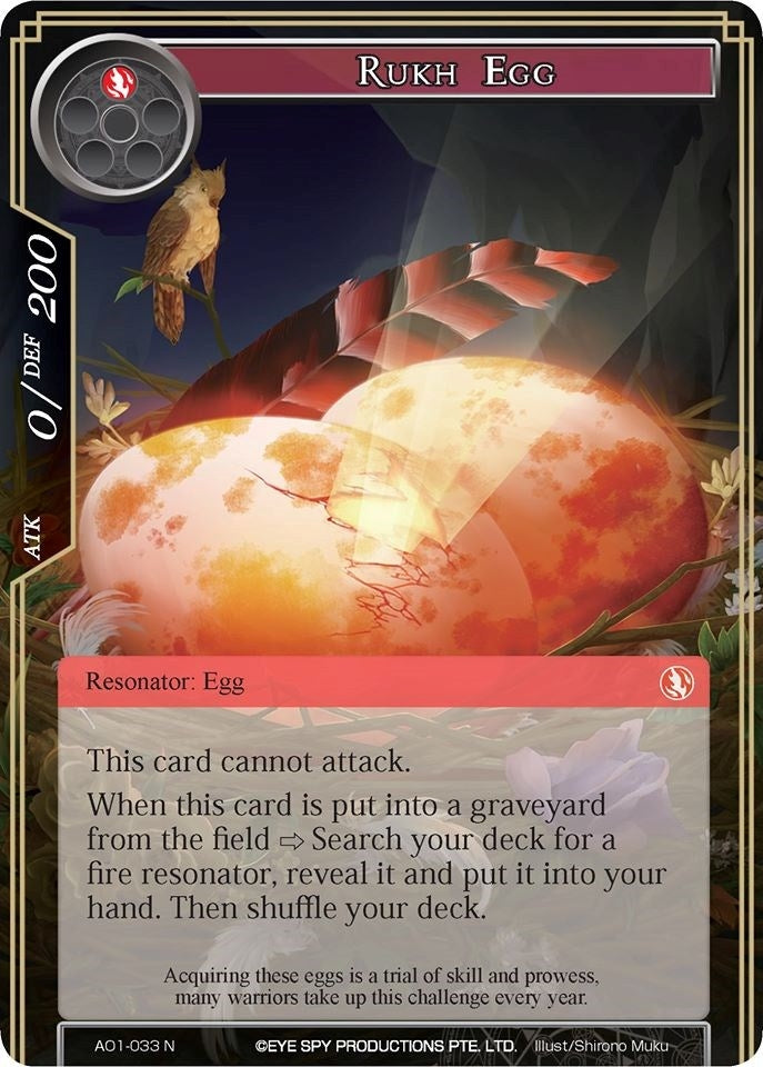 Rukh Egg (1033) [AO1] - Force of Will Single