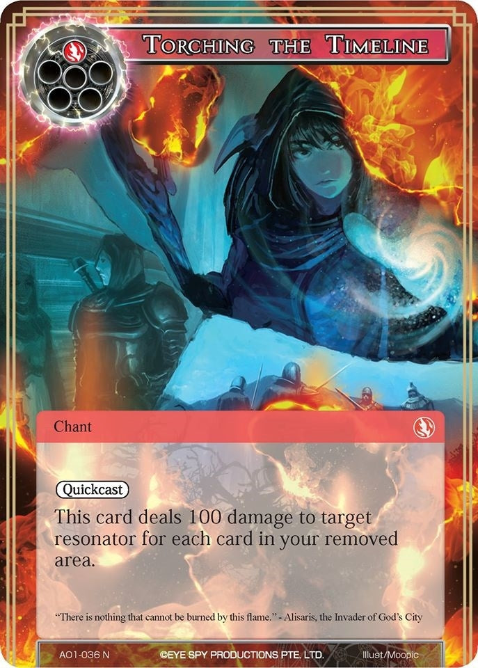 Torching the Timeline (1036) [AO1] - Force of Will Single